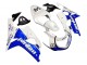 2000-2002 Suzuki GSXR1000 Motorcycle Fairings - White Blue Jordan 59 UK
