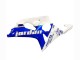 2000-2002 Suzuki GSXR1000 Motorcycle Fairings - White Blue Jordan 59 UK