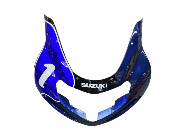 2000-2002 Suzuki GSXR1000 Motorcycle Fairings - Blue White Silver Castrol Dunlop UK