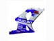 2000-2002 Suzuki GSXR1000 Motorcycle Fairings - Blue White Silver Castrol Dunlop UK