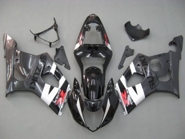 Best 2003-2004 Suzuki GSXR 1000 Motorcycle Fairings - Glossy Black White Grey Red UK