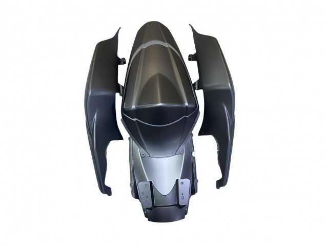 2007-2008 Suzuki GSXR 1000 Motorcycle Fairings - Matte Black Gold Decal UK