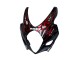 2007-2008 Suzuki GSXR 1000 Motorcycle Fairings - Black Red Flame UK