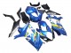 2007-2008 Suzuki GSXR 1000 Motorcycle Fairings - Blue Yellow Black UK