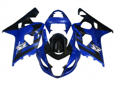 Best 2004-2005 Suzuki GSXR 600 / GSXR 750 Motorcycle Fairing Kits - Blue Black UK