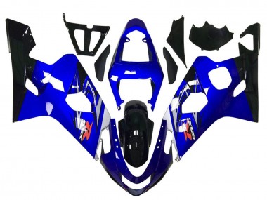 Best 2004-2005 Suzuki GSXR 600 / GSXR 750 Motorcycle Fairing - Blue White Black UK