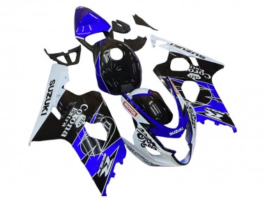 Best 2004-2005 Suzuki GSXR 600 / GSXR 750 Motorcycle Fairing - White Blue Black Corona Motul UK