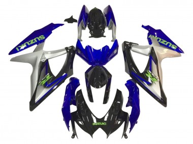 Best 2006-2007 Suzuki GSXR 600 / GSXR 750 Motorcycle Fairings - Silver Blue Glossy Black Green UK