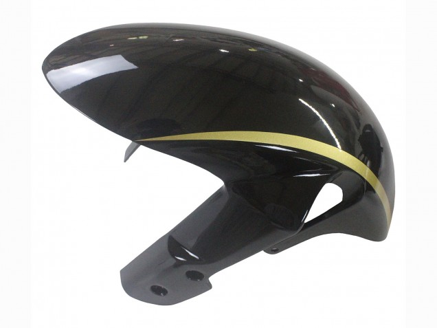 2006-2007 Suzuki GSXR 600 / GSXR 750 Motorcycle Fairings - Glossy Black Gold Stripe UK