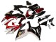 2006-2007 Suzuki GSXR 600 / GSXR 750 Motorcycle Fairings - Red White Black Yellow UK