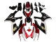 2006-2007 Suzuki GSXR 600 / GSXR 750 Motorcycle Fairings - Red White Black Yellow UK