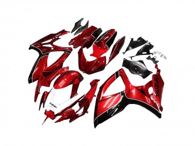 Best 2006-2007 Suzuki GSXR 600 / GSXR 750 Motorcycle Fairings - Red Black UK