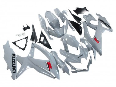 Best 2008-2010 Suzuki GSXR 600 / GSXR 750 Motorcycle Fairings - Glossy Grey UK