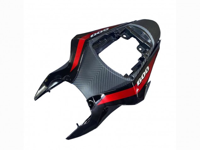 2011-2024 Suzuki GSXR 600 / GSXR 750 Motorcycle Fairings - Glossy Black Forged Carbon Fiber Silver Red UK