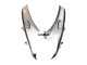 2011-2024 Suzuki GSXR 600 / GSXR 750 Motorcycle Fairing - Glossy Black Silver UK