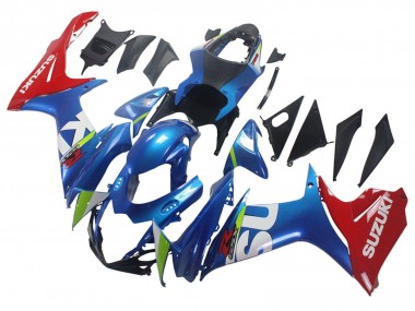 Best 2011-2024 Suzuki GSXR 600 / GSXR 750 Motorcycle Fairings - Blue Red UK