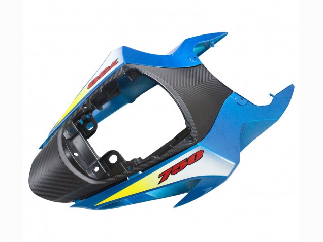 2011-2024 Suzuki GSXR 600 / GSXR 750 Motorcycle Fairings - Blue White Red UK