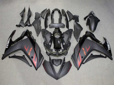 Best 2015-2018 Yamaha YZF R3/R25 Motorcycle Fairings - Glossy Black Matte Black Red UK