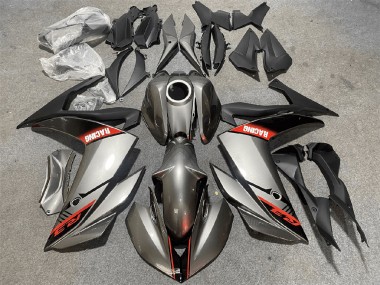 Best 2015-2018 Yamaha YZF R3/R25 Motorcycle Fairings - Silver Red Black Racing UK
