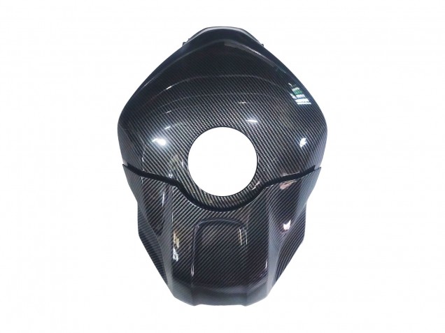 2019-2021 Yamaha YZF R3/R25 Motorcycle Fairings - Gold Black Carbon Fiber UK