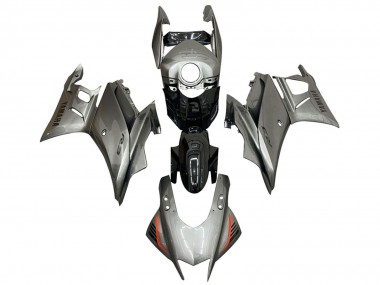Best 2019-2021 Yamaha YZF R3/R25 Motorcycle Fairings - Silver Black UK