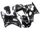 2000-2001 Yamaha YZF 1000 R1 Motorcycle Fairings - Glossy Black White Monster Motul UK