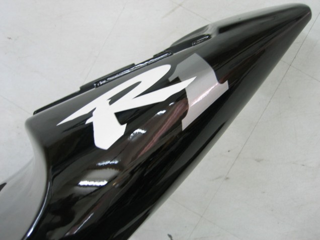 2000-2001 Yamaha YZF 1000 R1 Motorcycle Fairings - Glossy Black White Decal UK