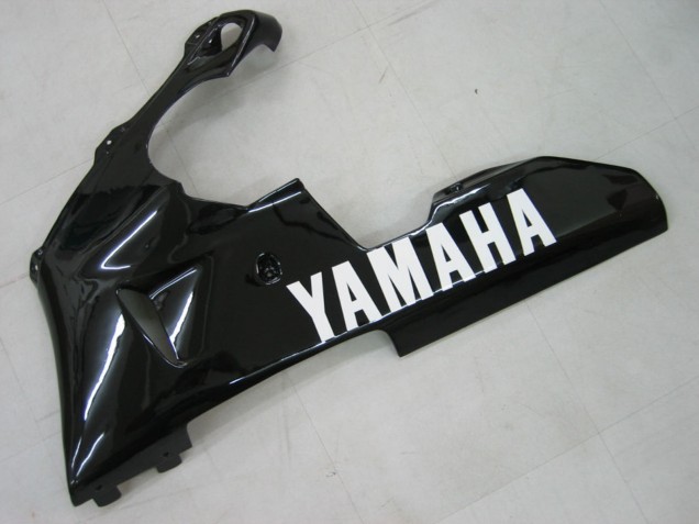 2000-2001 Yamaha YZF 1000 R1 Motorcycle Fairings - Glossy Black White Decal UK