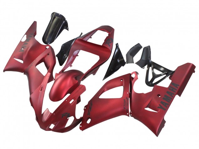 2000-2001 Yamaha YZF 1000 R1 Motorcycle Fairings - Matte Red UK