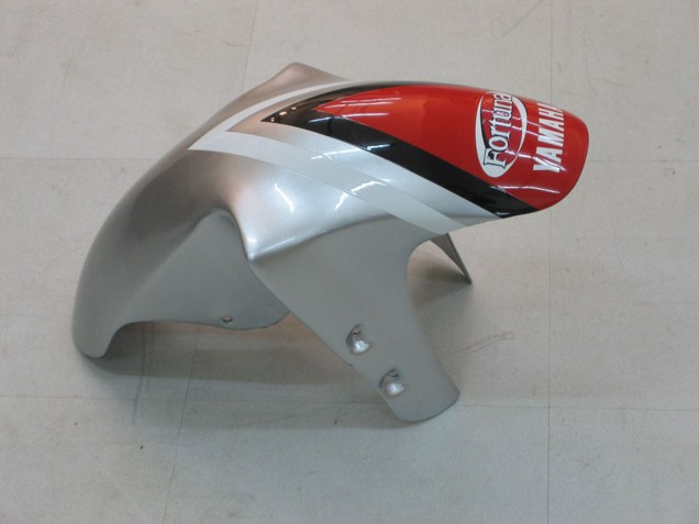 2000-2001 Yamaha YZF 1000 R1 Motorcycle Fairings - Silver Red Fortuna Motul UK