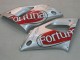 2000-2001 Yamaha YZF 1000 R1 Motorcycle Fairings - Silver Red Fortuna Motul UK