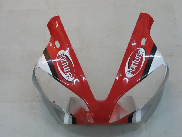 2000-2001 Yamaha YZF 1000 R1 Motorcycle Fairings - Silver Red Fortuna Motul UK