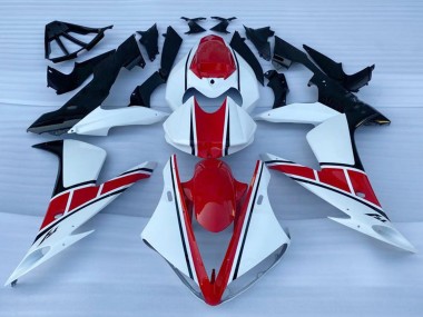 Best 2002-2003 Yamaha YZF 1000 R1 Motorcycle Fairings - White Red Black UK