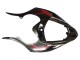 2004-2006 Yamaha YZF 1000 R1 Motorcycle Fairings - Glossy Black Red Flame UK