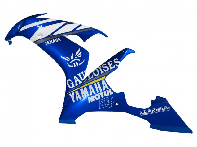 2004-2006 Yamaha YZF 1000 R1 Motorcycle Fairings - Blue White Yellow Motul Gauloises 46 UK
