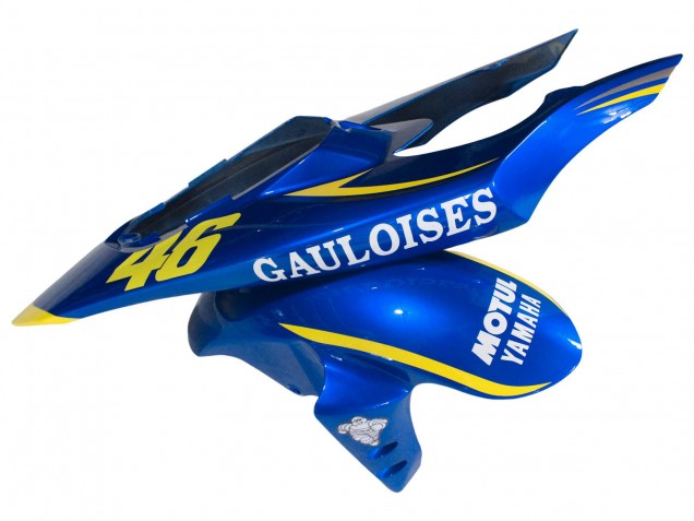 2004-2006 Yamaha YZF 1000 R1 Motorcycle Fairings - Blue White Yellow Motul Gauloises 46 UK