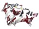 2004-2006 Yamaha YZF 1000 R1 Motorcycle Fairings - Silver Red Fortuna Motul UK