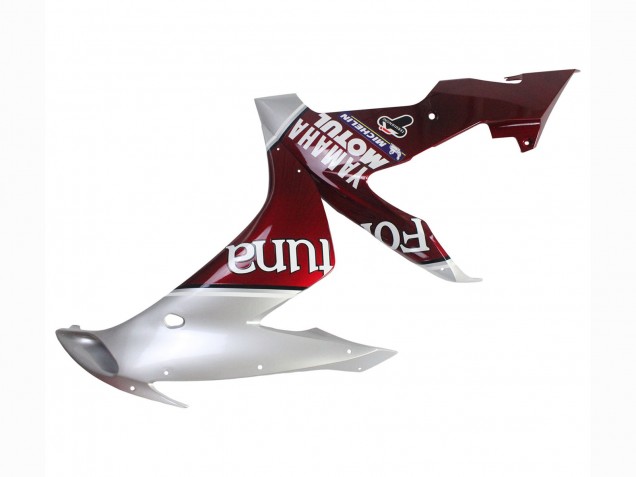 2004-2006 Yamaha YZF 1000 R1 Motorcycle Fairings - Silver Red Fortuna Motul UK