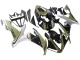 2004-2006 Yamaha YZF 1000 R1 Motorcycle Fairings - Light Gold White Glossy Black UK