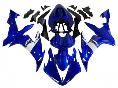Best 2004-2006 Yamaha YZF 1000 R1 Motorcycle Fairings - Blue White UK