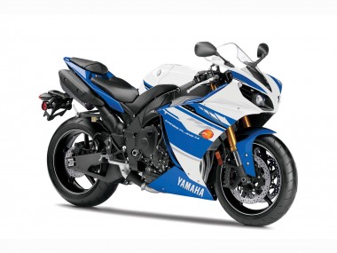 Best 2007-2008 Yamaha YZF 1000 R1 Motorcycle Fairings - White Light Blue UK