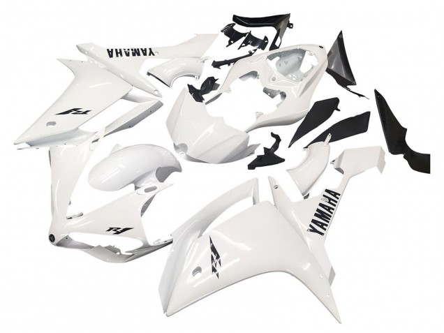 2007-2008 Yamaha YZF 1000 R1 Motorcycle Fairings - White Black UK