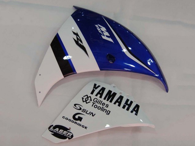 2009-2011 Yamaha YZF 1000 R1 Motorcycle Fairings - White Blue Black M1 UK