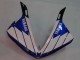 2009-2011 Yamaha YZF 1000 R1 Motorcycle Fairings - White Blue Black M1 UK
