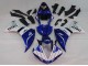 2009-2011 Yamaha YZF 1000 R1 Motorcycle Fairings - White Blue Black M1 UK