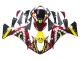 2009-2011 Yamaha YZF 1000 R1 Motorcycle Fairings - Red Yellow Black Shark 46 UK