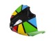 2012-2014 Yamaha YZF 1000 R1 Motorcycle Fairings - Glossy Black Yellow Green Blue Red Color Wheel UK