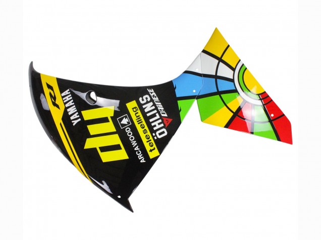 2012-2014 Yamaha YZF 1000 R1 Motorcycle Fairings - Glossy Black Yellow Green Blue Red Color Wheel UK