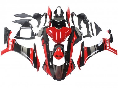 Best 2015-2019 Yamaha YZF 1000 R1 Motorcycle Fairings - Red Black Silver UK
