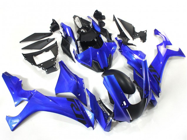 2020-2025 Yamaha YZF 1000 R1 Motorcycle Fairings - Blue Matte Black UK